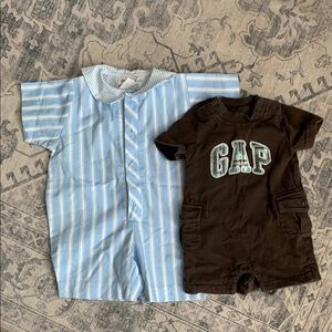 Vintage GAP Baby‎ Romper bundle Set size 0-3 months